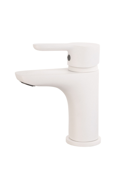 Смеситель для умывальника Sanday, латунь, белый 34302-06