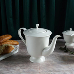 Чайник 1000 мл,фарфор "NOBLE" серия "LUXE"