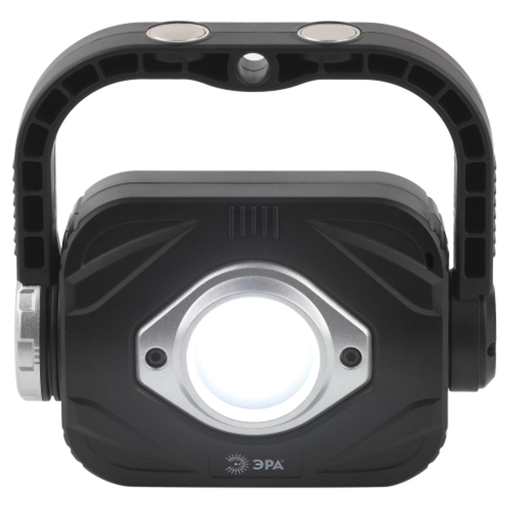 Светодиодный фонарь ЭРА PB-701 прожектор 3Вт на батарейках 3хАА с ручкой на магните