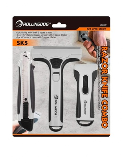 Набор скребков Rollingdog (14 предметов), серия Professional, арт.50419