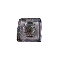 CASIO See Thru Ice Tough 1.0 Quartz Movement Resin Strap Watch Men"s Watches Gray Dial