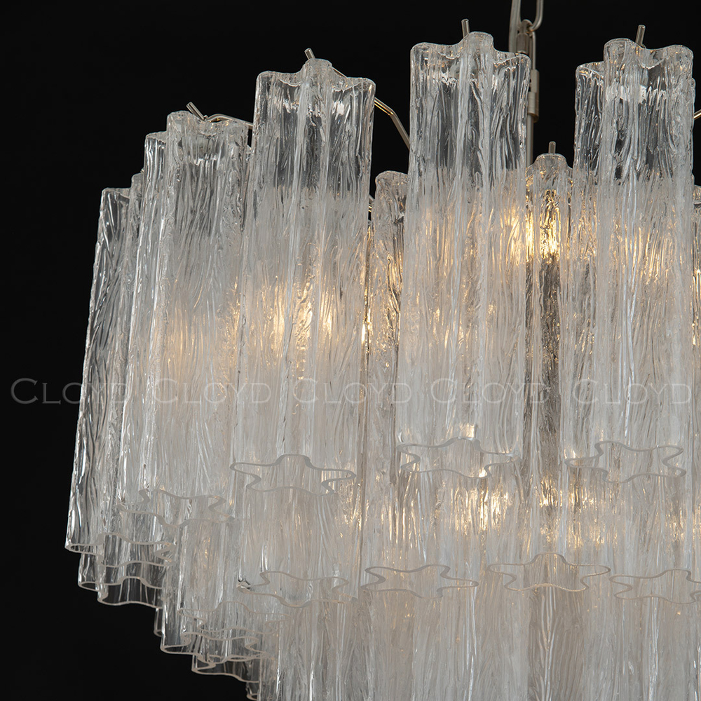 Люстра Cloyd ANNO-D C7 / Ø58 см - хром - прозрачн.стекло (арт.11650)