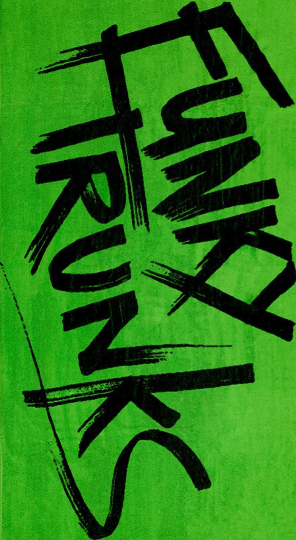 Хлопковое полотенце FUNKY TRUNKS Tagged Green
