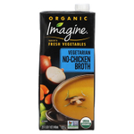 Imagine Soups, органический вегетарианский бульон без курицы, 946 мл (32 жидк. унции)