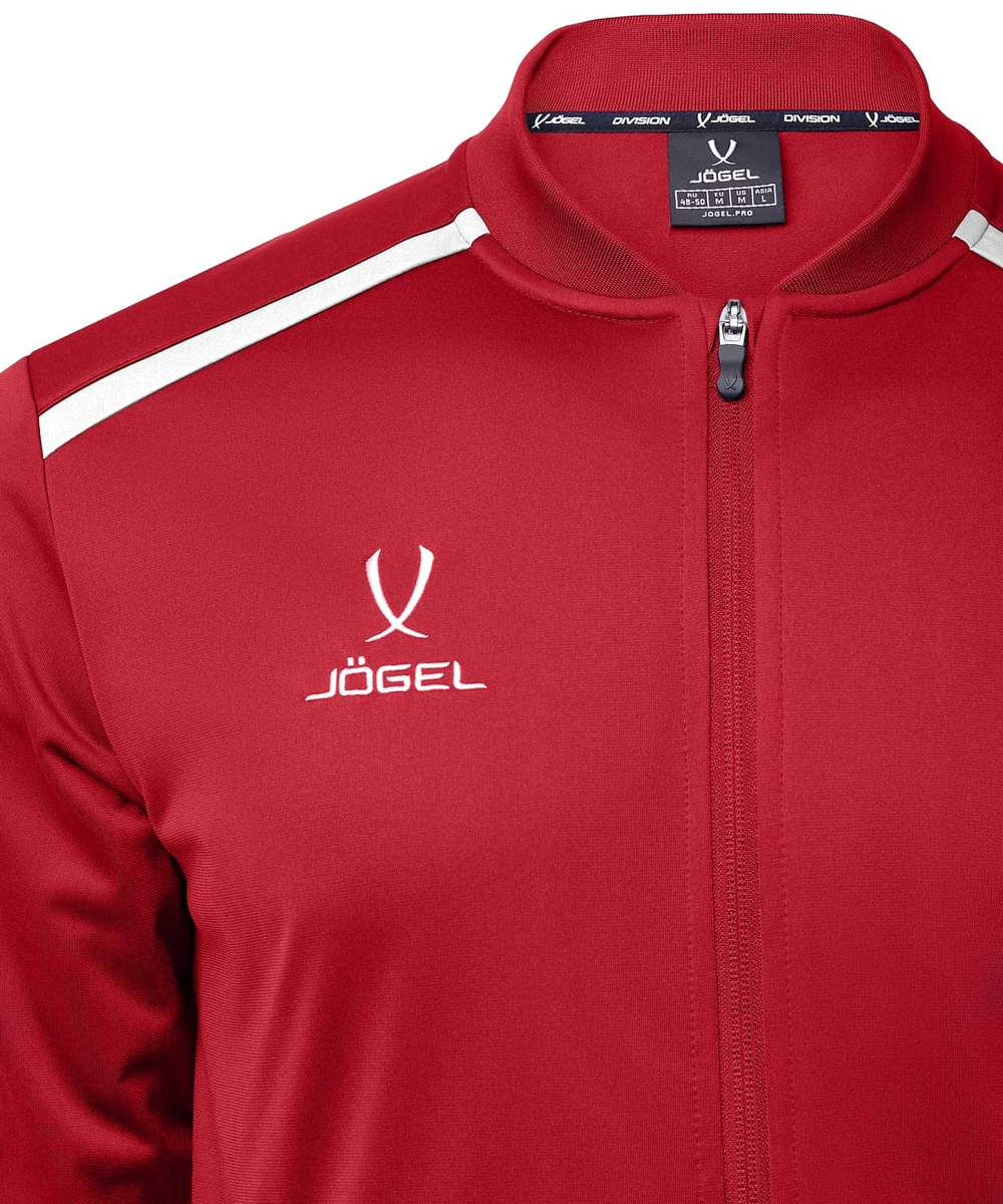 Олимпийка DIVISION PerFormDRY Pre-match Knit Jacket, красный, детский