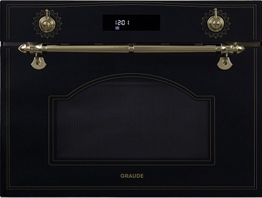 Компактный духовой шкаф с свч и грилем классик Graude BWGK 45.0 S