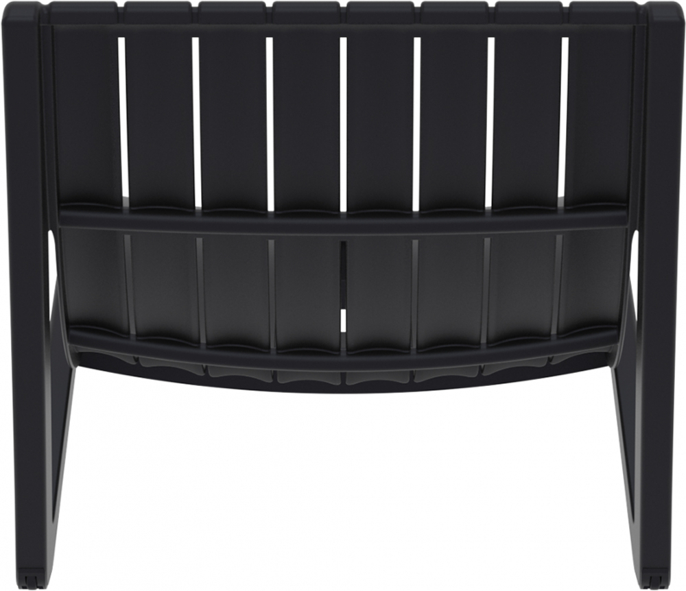 Шезлонг-лежак пластиковый Slim