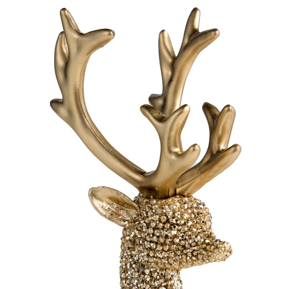 ФИГУРКА ДЕКОРАТИВНАЯ "ОЛЕНЬ" 11,2*4,8*19СМ
