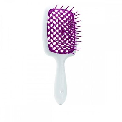 Расческа для волос JANEKE SuperBrush The Original Белый-Фуксия
