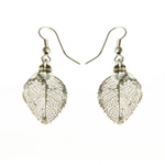 Серьги листья Ester Bijoux Роза LF33C-S BW