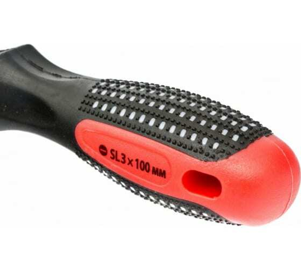 ОТВЕРТКА MATRIX FUSION, SL3,0Х100ММ CRV, 3-Х КОМП/РУК 11408