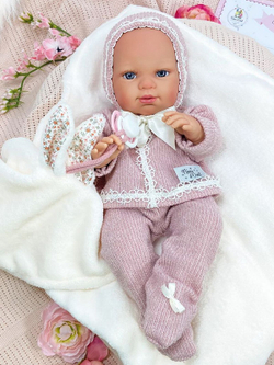 Кукла Реборн Nines 37см Baby Reborn виниловая (N0200)