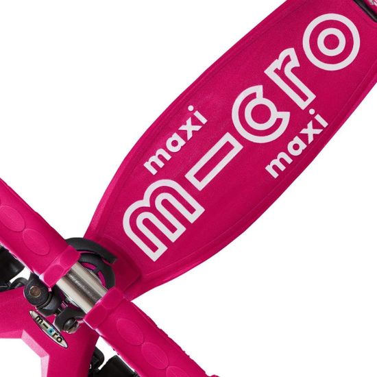 Самокат Maxi Micro Deluxe LED Pink