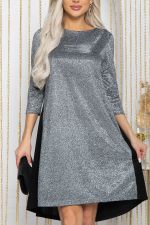 Платье Леди Элегант (серебро) П12208-10 LT Collection (Акция)