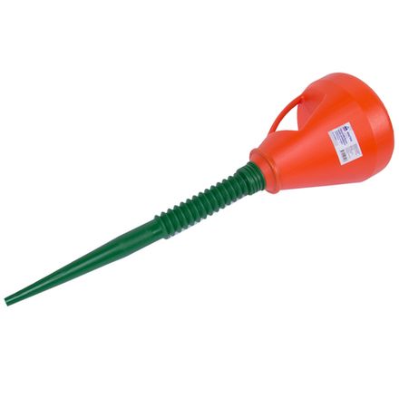 Цена на МАСТАК (135-00003) Воронка с гибким сливом, полиэтиленовая, 160 х 160 х 540 мм