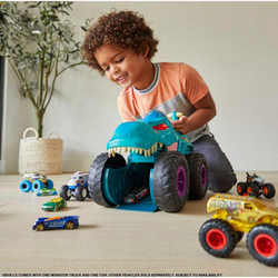 Игровой набор Mattel Hot Wheels Монстр Трак, Голодный Мега Рекс, GYL13