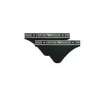 трусики 2 пары Emporio Armani - черный(163334 2F227)