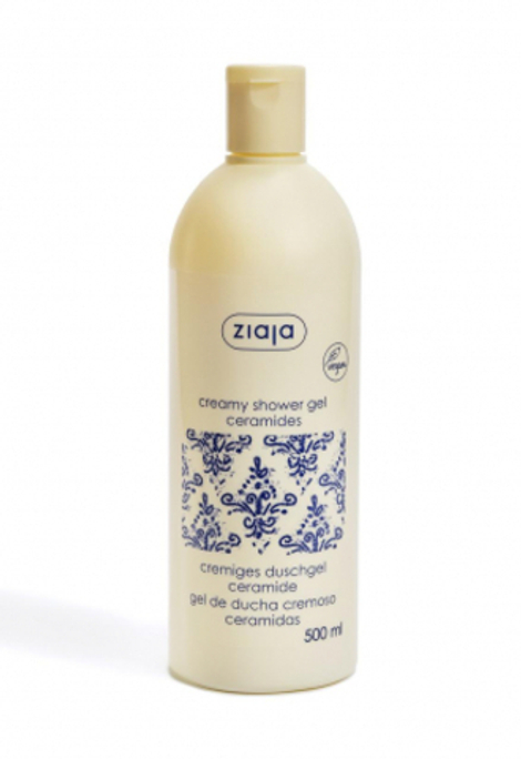 Крем-мыло для душа с керамидами Ziaja Creamy Shower Gel Ceramides 500 мл