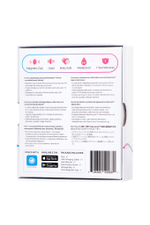 Вибростимулятор клитора в трусики Lovense Ferri силикон розовый 7,4 см