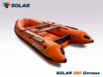 Лодка надувная моторная solar-380 к (оптима)