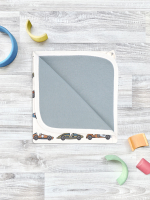 Двусторонний плед Mjölk Retro Cars