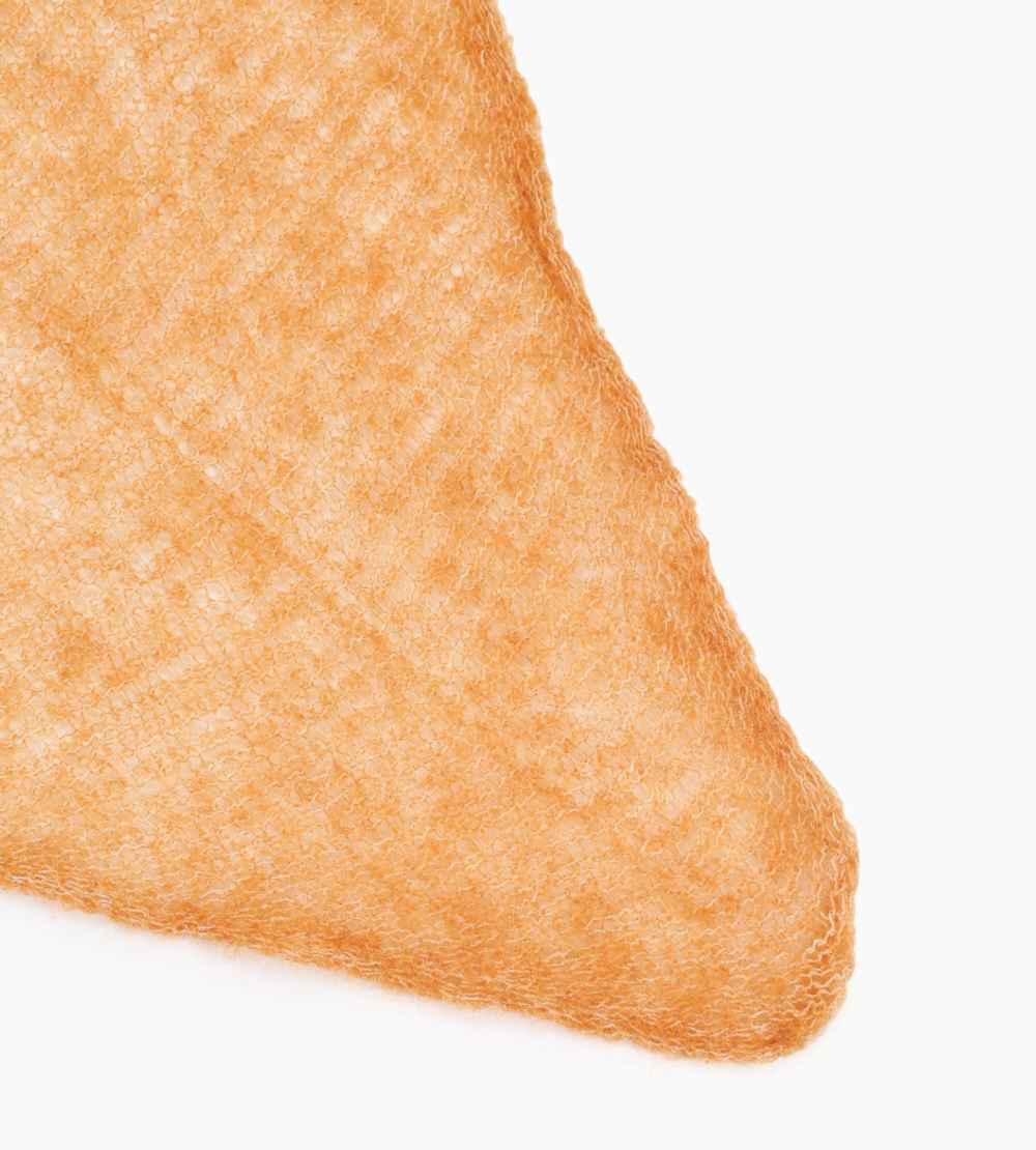 Женская косынка DBR 0567 светлая горчица