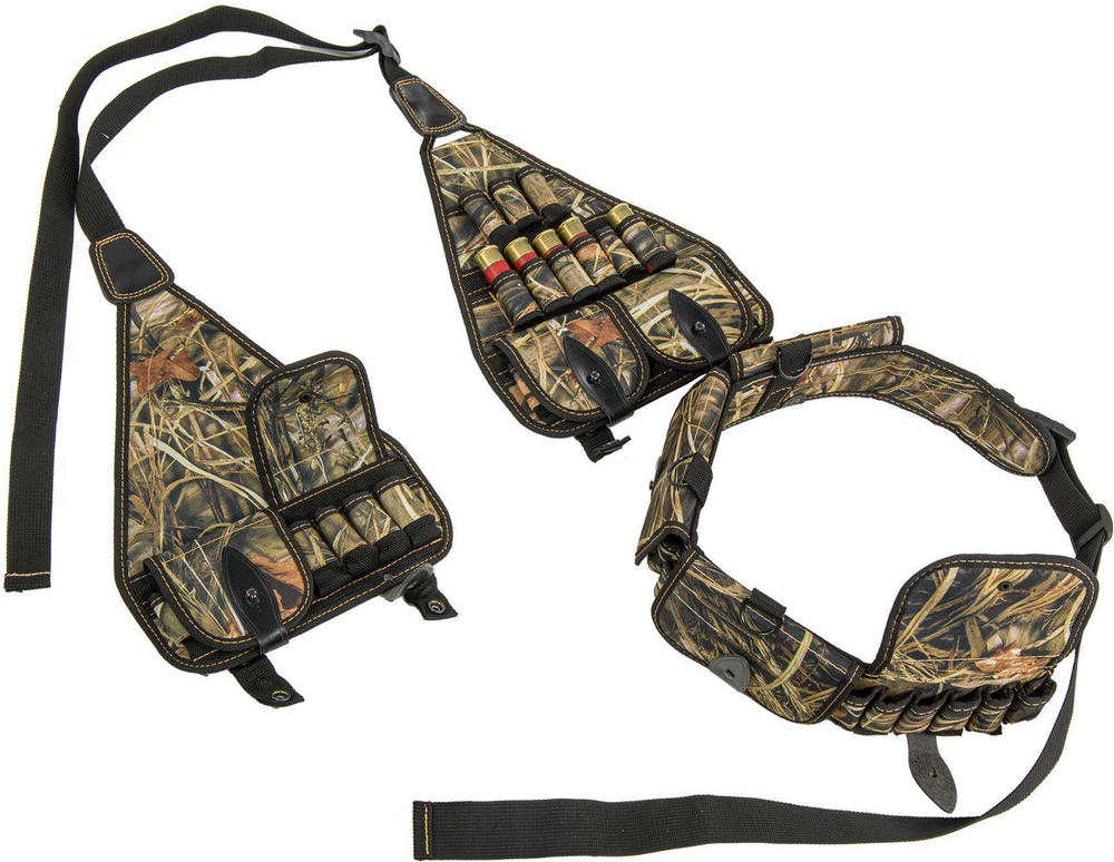 Патронташ на утку ХСН 49 патронов, камыш