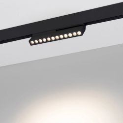 Светильник MAG-ORIENT-LASER-FOLD-S230-12W Warm3000 (BK, 30 deg, 48V) (Arlight, IP20 Металл, 5 лет) 034643(1)