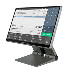 Сенсорный моноблок POScenter POS250 (15.6", PCT, i3-8145UE, 8Gb, M2.SATA SSD 256Gb, без ОС) + LCM
