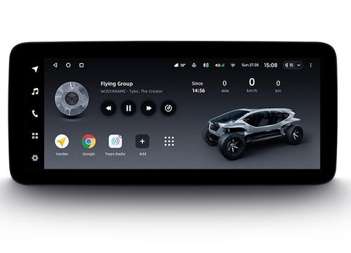 Магнитола для Mazda 3 BM, Axela 2013-2019 - Teyes LUX ONE ROUND монитор 12.3", Android 10, Быстрая, CarPlay, 4G SIM-слот
