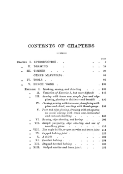 Manual instruction; woodwork. (the English sloyd) | S Barter