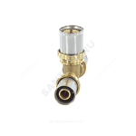 Тройник переходной для МП/PE-X труб латунь пресс Дн 20х16х16 RM151 Giacomini RM151Y063