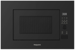 Встраиваемая микроволновая печь СВЧ Hotpoint MF20G BL H, черный