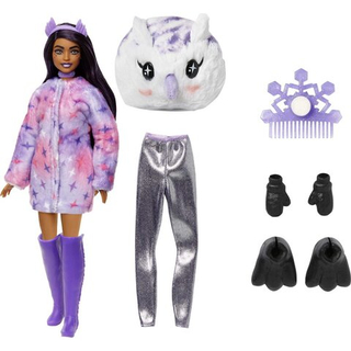 Кукла Barbie Cutie Reveal Winter Sparkle Сова (2022)