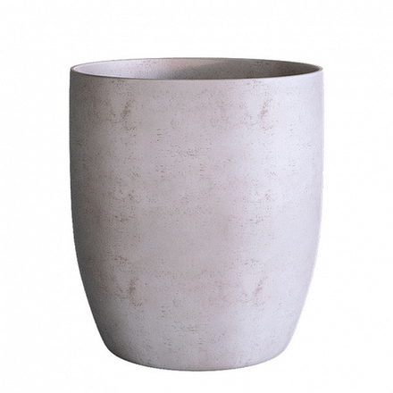 Кашпо VASE3 CONCRETE WHITE D75 H82