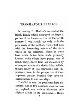 The Epidemics of the Middle Ages. Volume 1-2 | I.F.C. Hecker