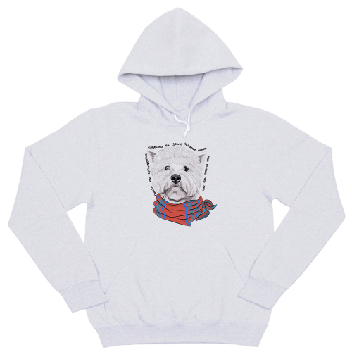 Толстовка "Вестик любит тебя больше себя"