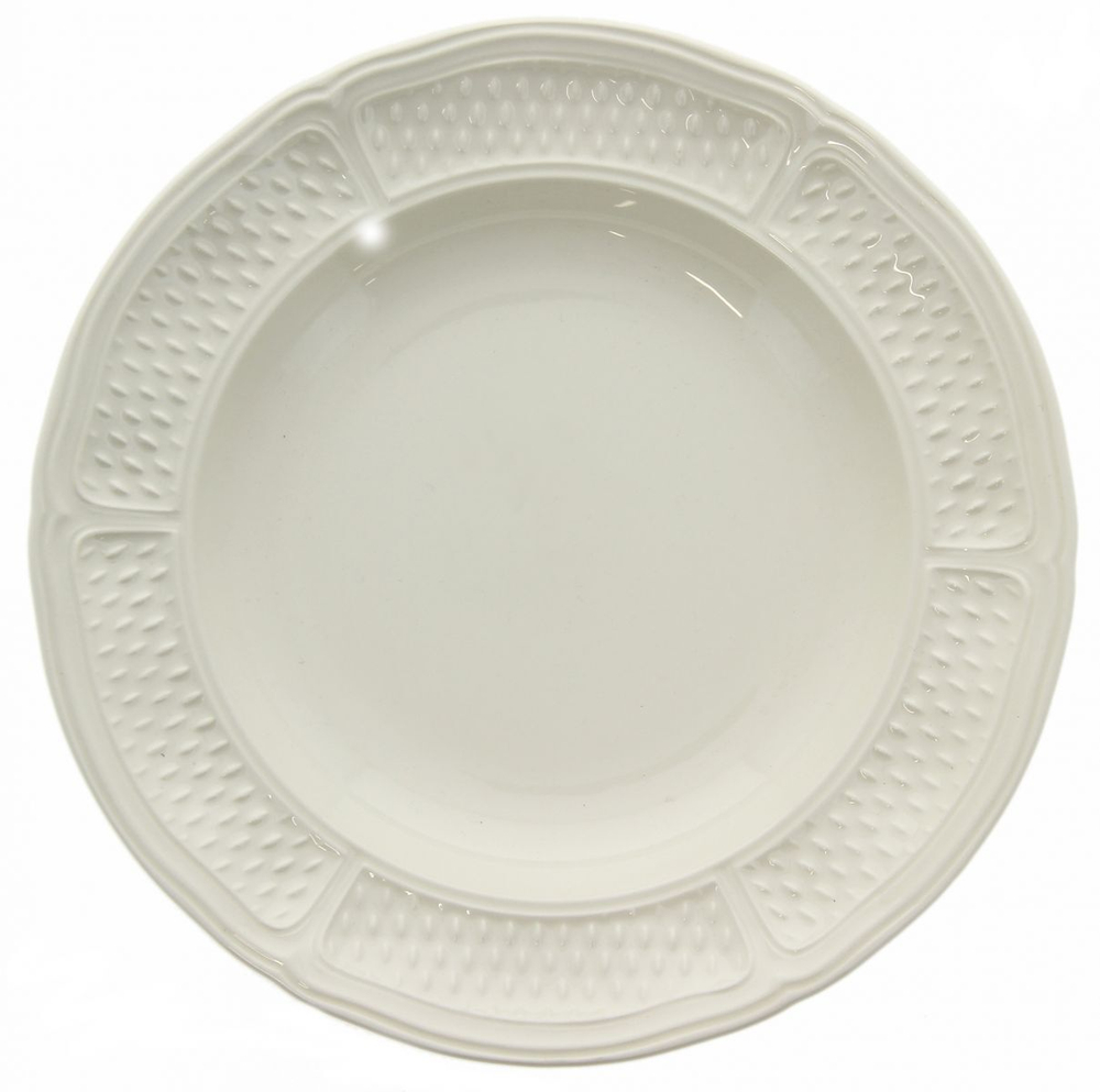 Тарелка суповая Gien Pont Aux Choux White (24.2 см)