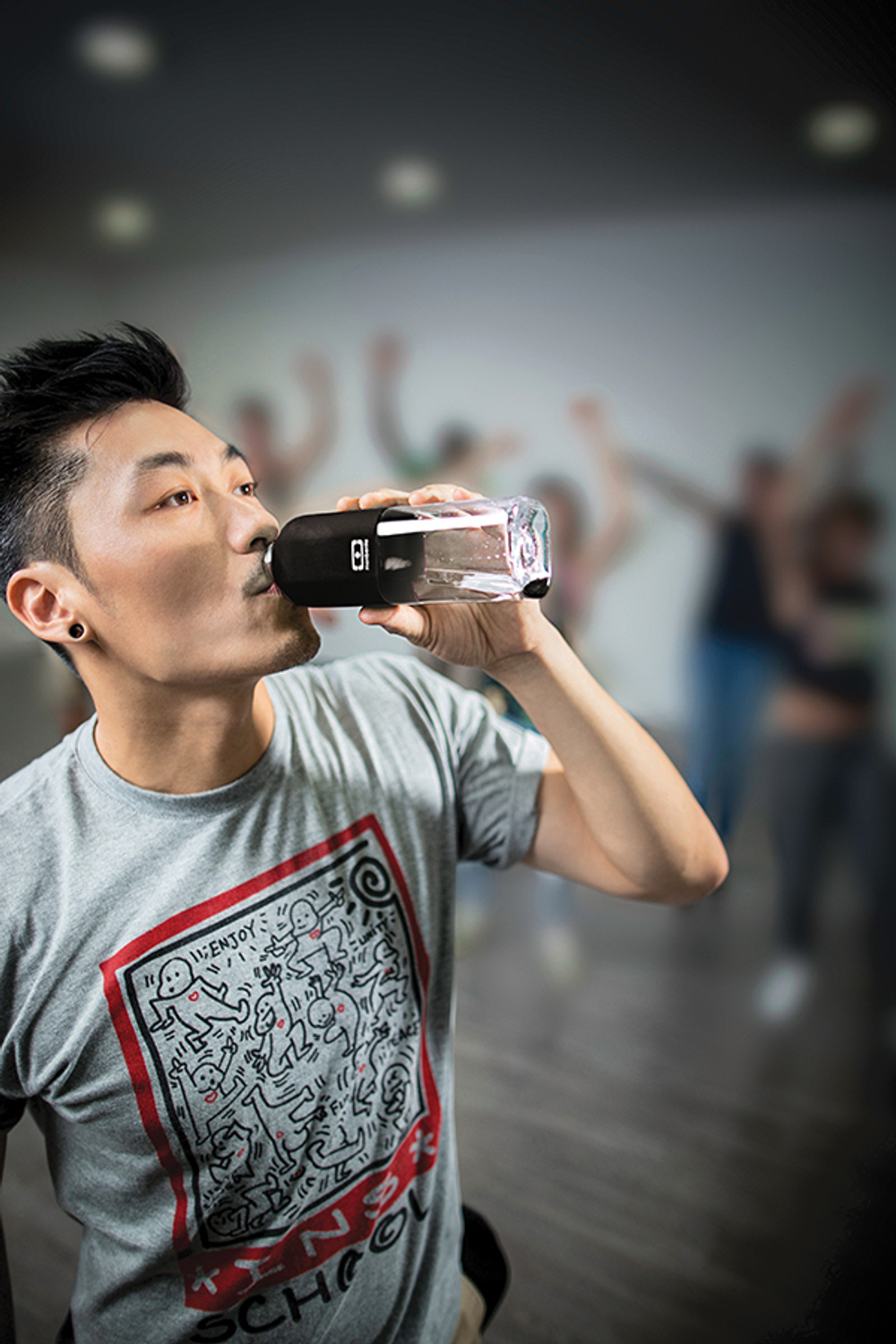 Бутылка mb positive 0,5 л черная