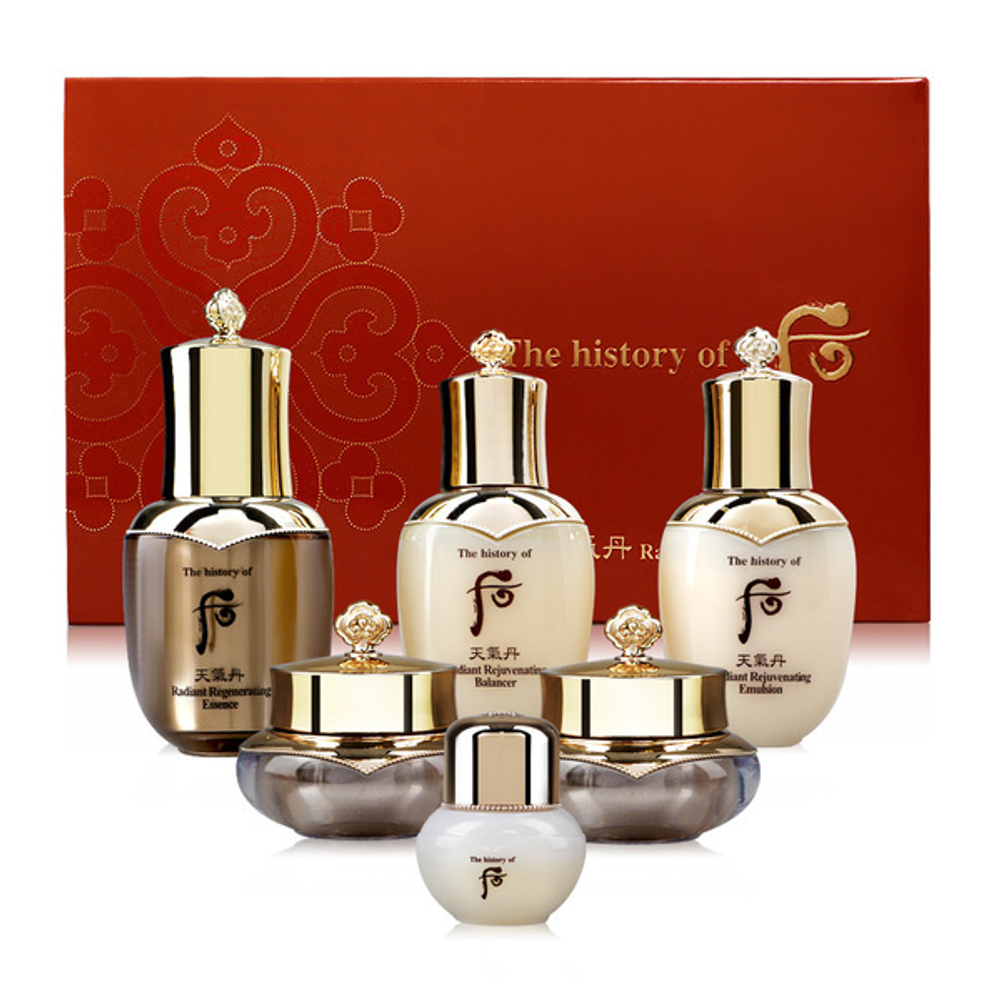 The History of Whoo Radiant special Gift 6pcs Set