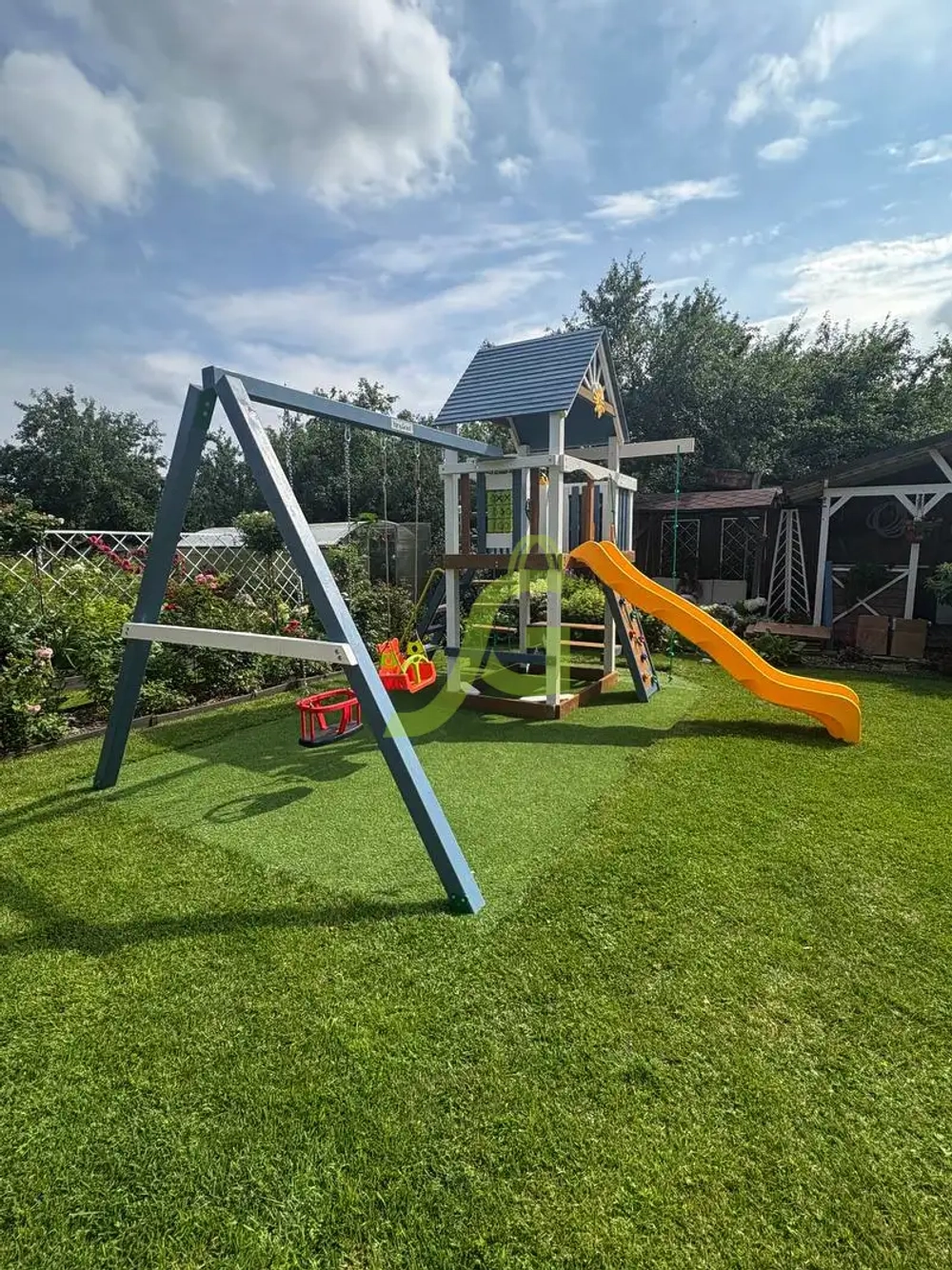 Детская площадка Шато (Дерево) (мод.1)