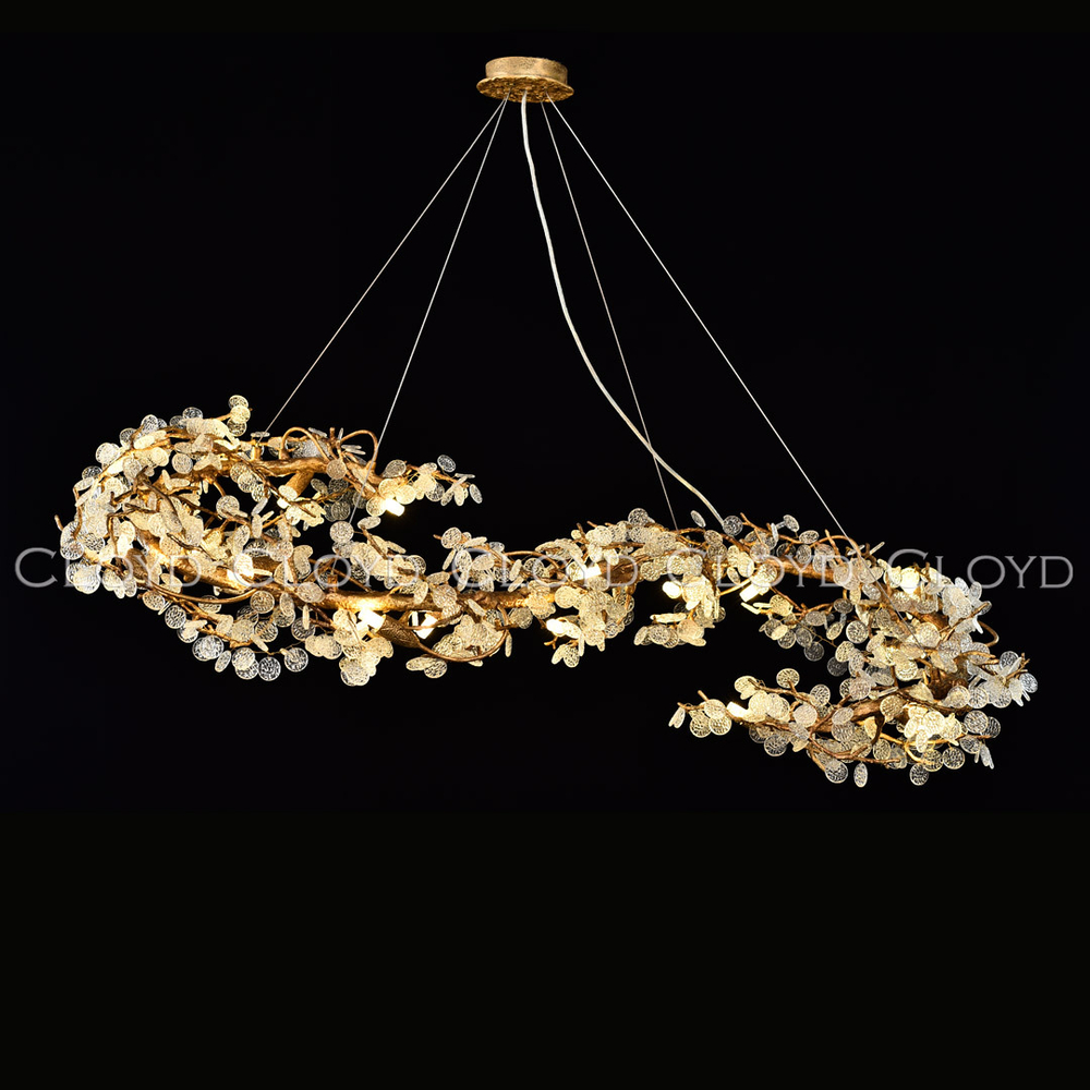 Люстра Cloyd HAOMA C16 / шир. 120 см - латунь (арт.11110)