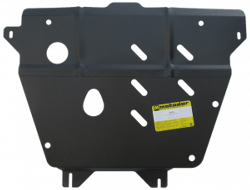 Усиленная защита Motodor картера двигателя, кпп, масляного фильтра. 2 мм, сталь. для Honda Stream 2005-2014 арт.00834