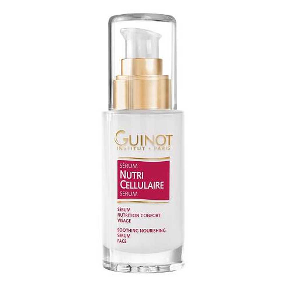 Serum Nutri Cellulaire Высококонцентрированный питательный серум с нежной текстурой и легким ароматом, который предназначен для ухода за сухой кожей с дефицитом липидов.