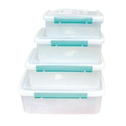 Контейнер для продуктов прямоуг. 8,35 л. 38*26*14 см. с пласт. крышкой и зажимом P.L. Proff Cuisine
