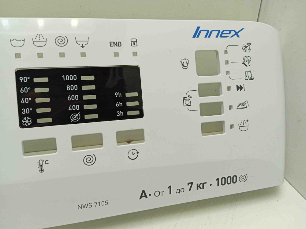 NWS7105 кт186 Лицевая панель для стиральной машины Indesit NWS7105 б/у