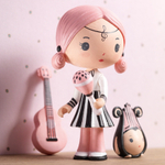 Игровой набор серии TINYLY "Сидони и Зик Зик", DJECO