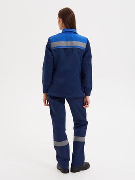 Костюм женский "Нова" брюки (синий/василек)