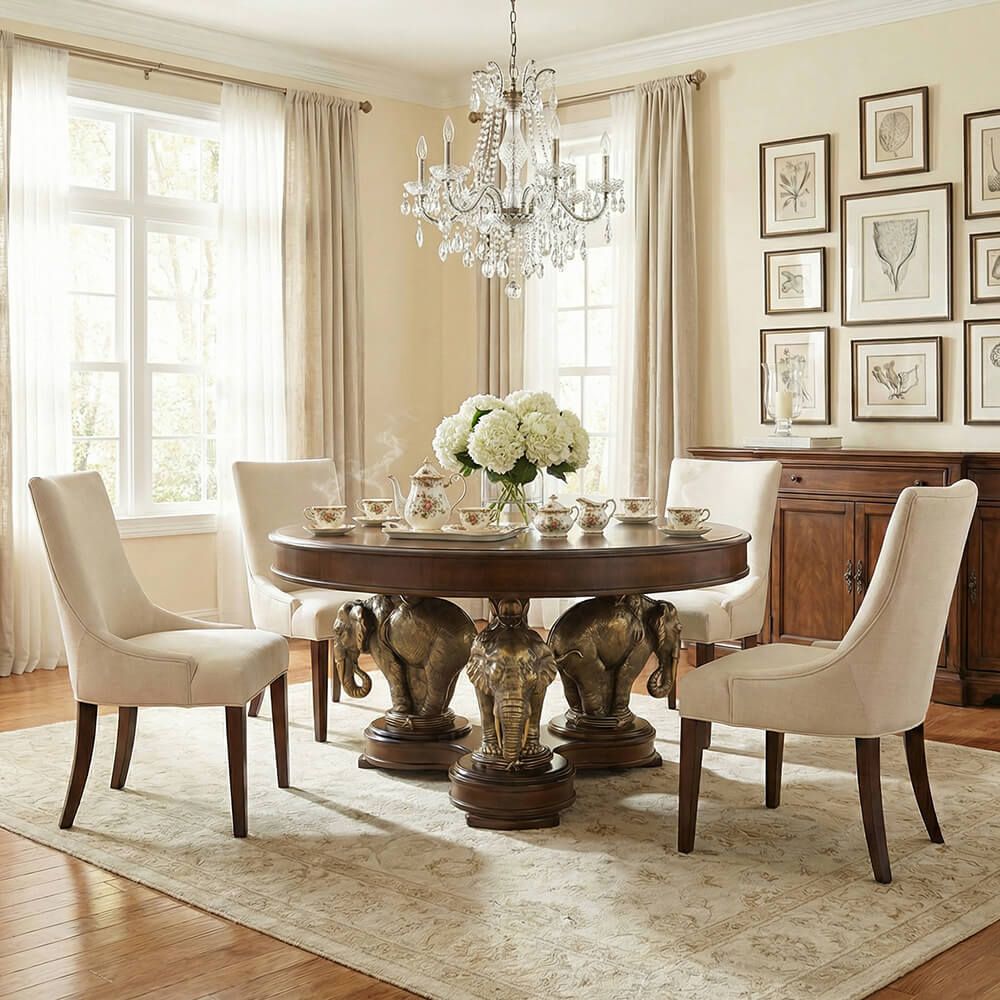 Стол Элефант Орех