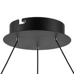 736167 Люстра ROTONDA 38W LED 2106LM 180G ЧЕРНЫЙ 3000K